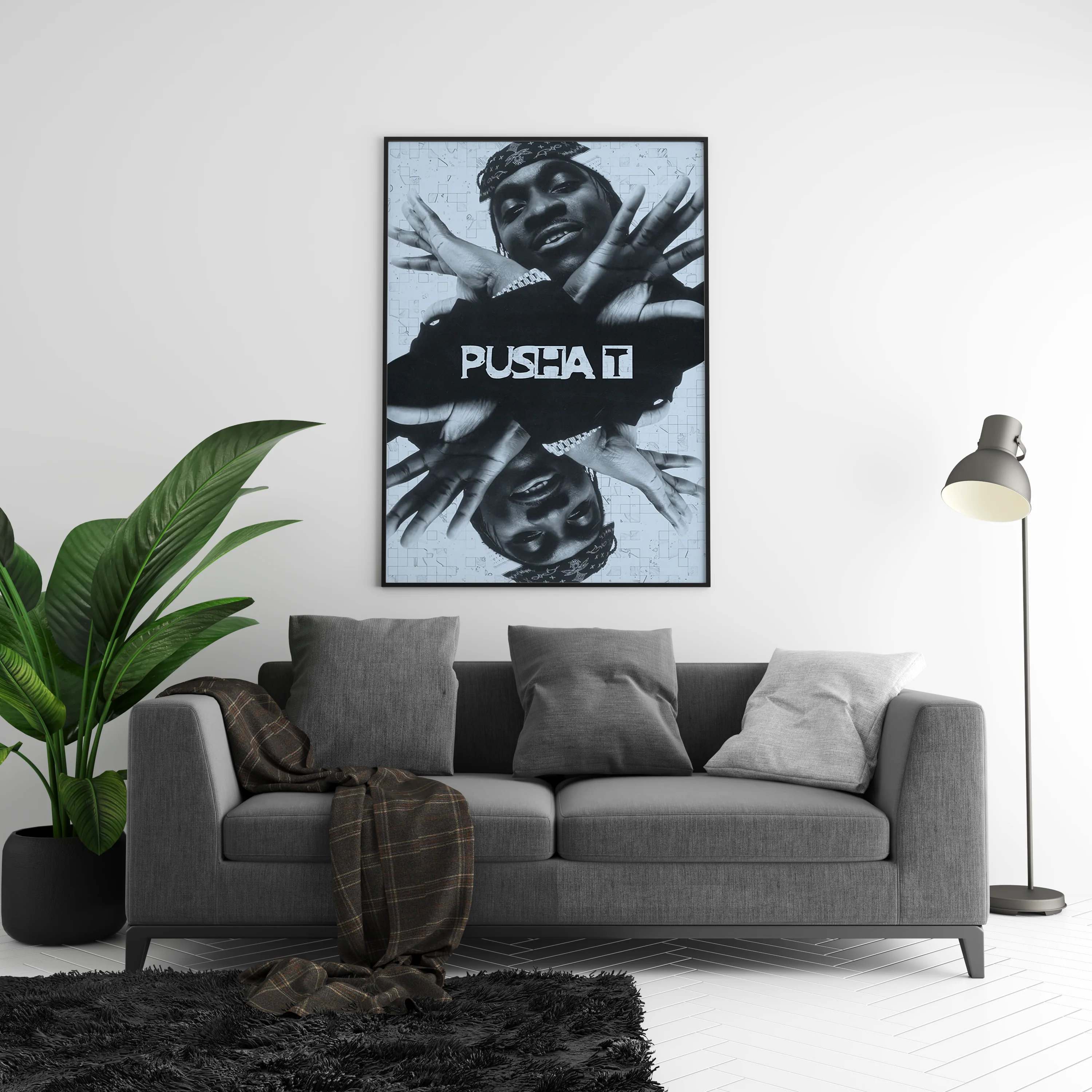 Pusha T 'Mirrored' Poster - Image 4