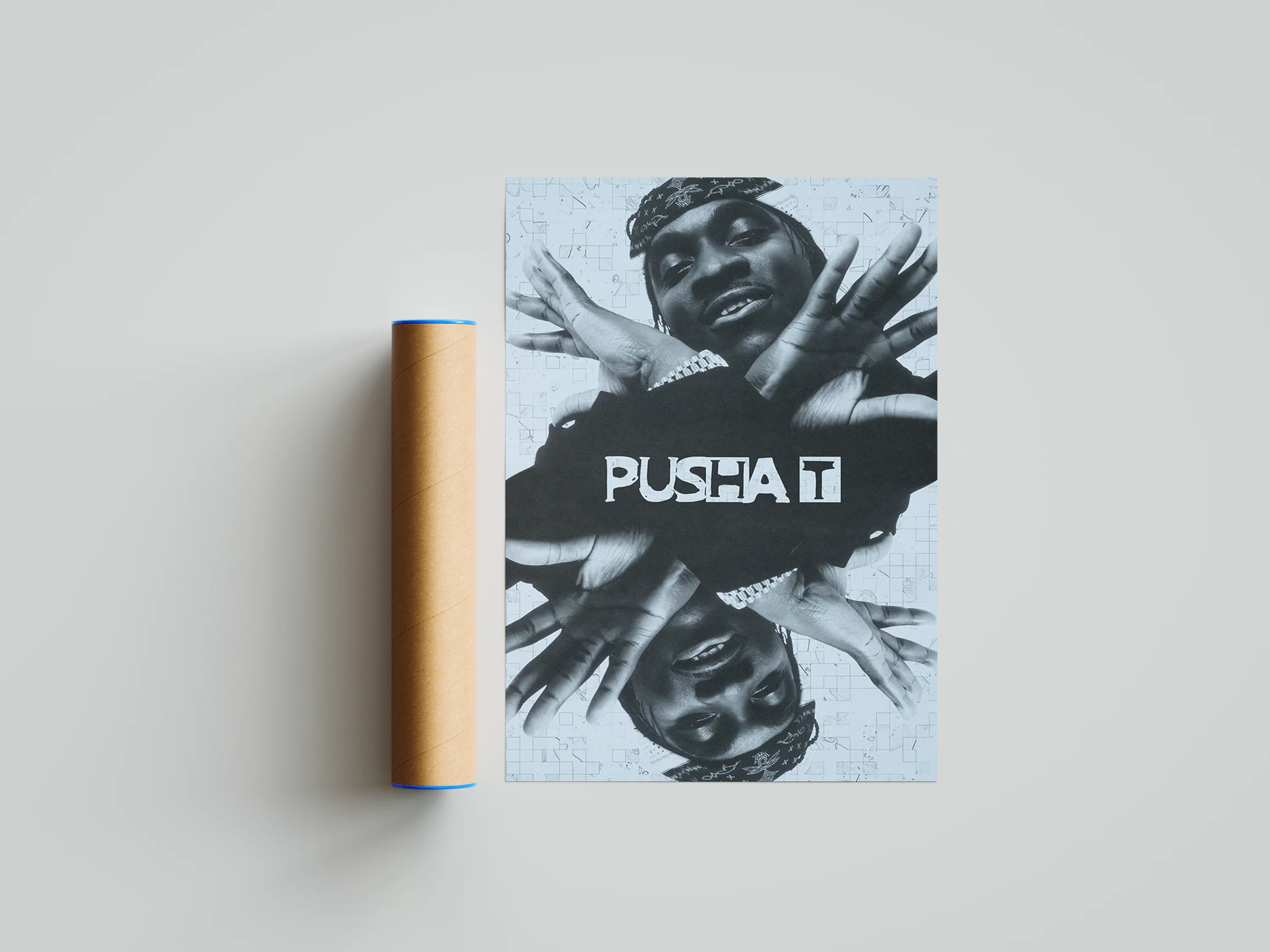 Pusha T 'Mirrored' Poster - Image 5