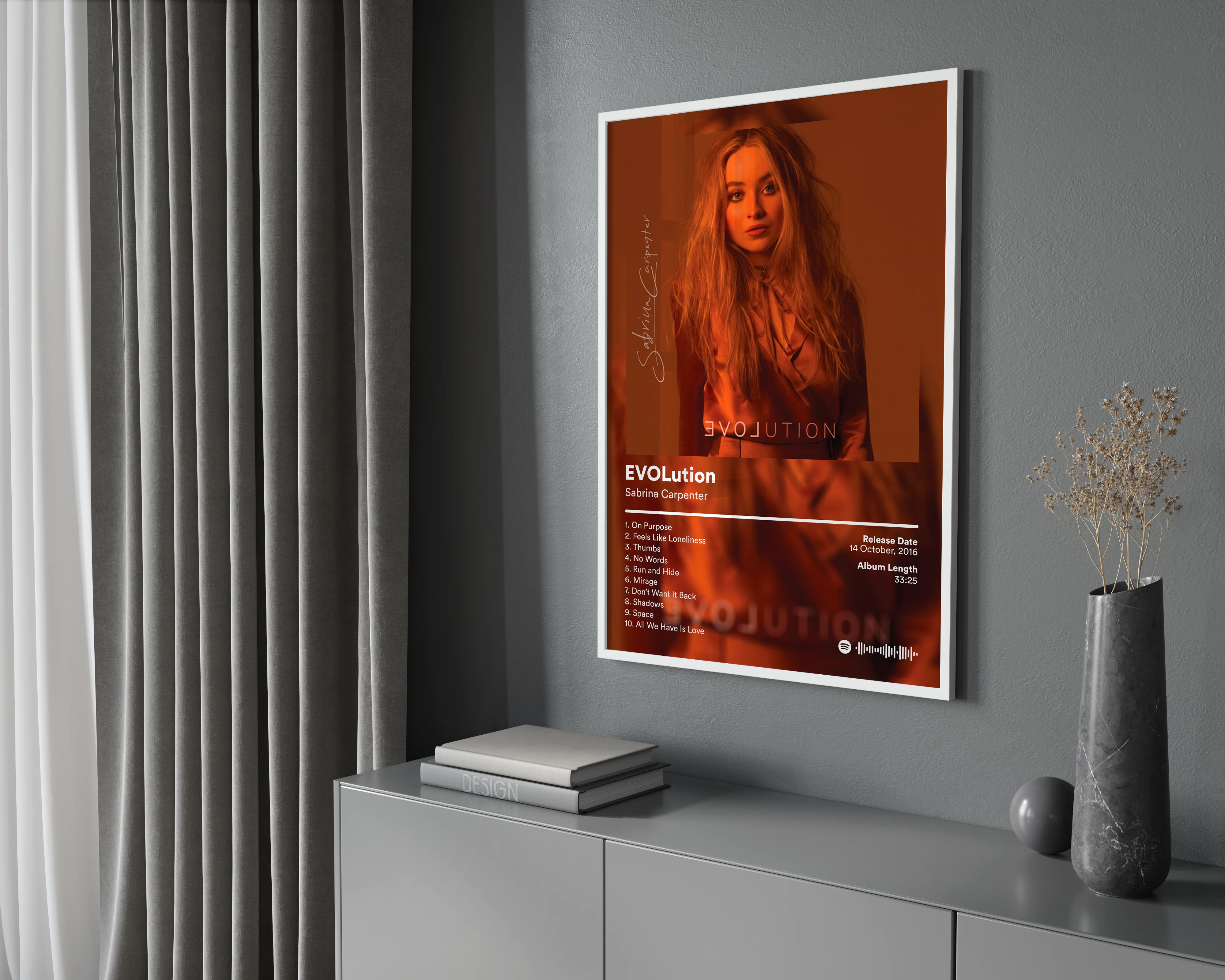 Sabrina Carpenter 'EVOLution' Album Poster - Image 2