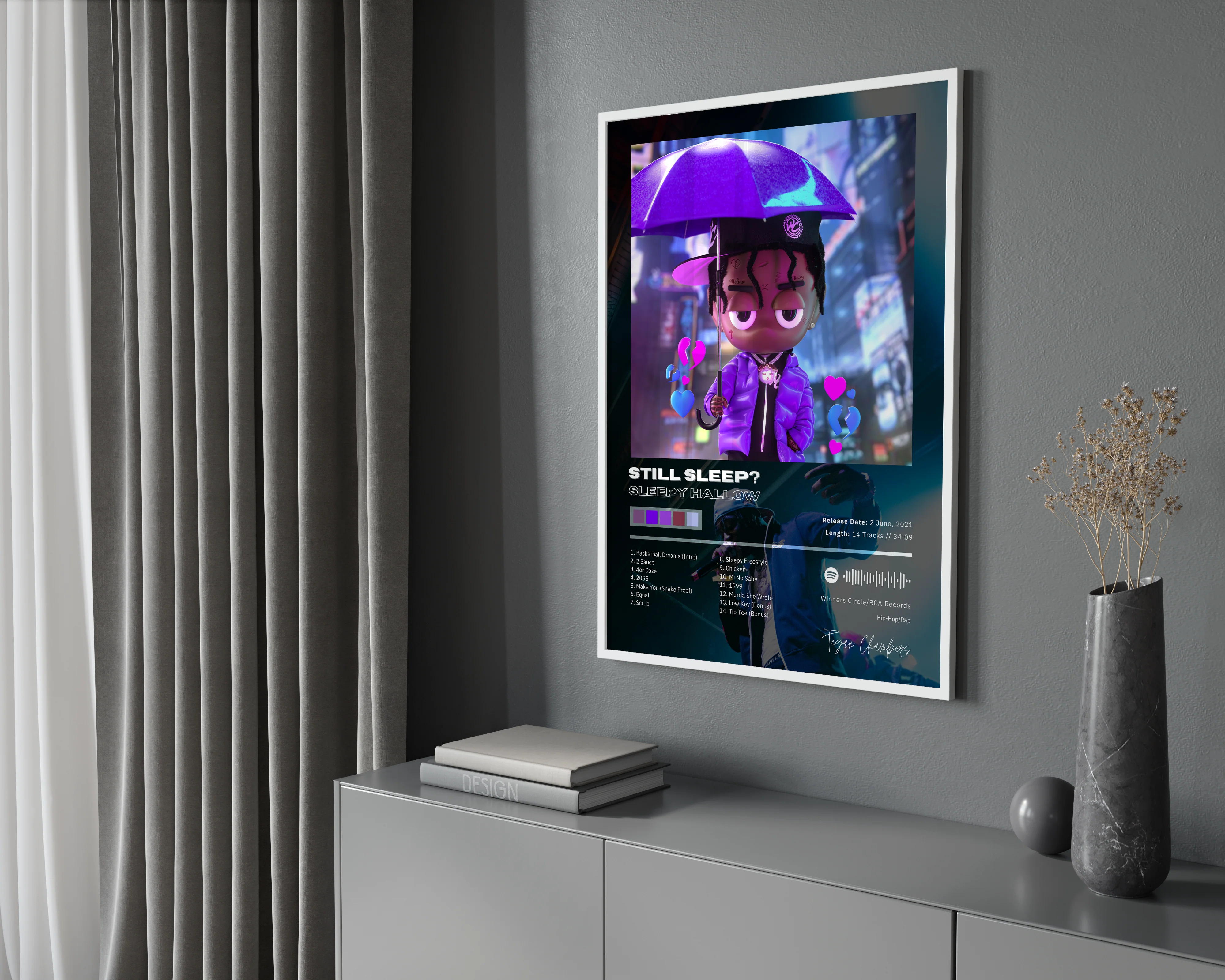 Sleepy Hallow 'Still Sleep? Album Poster - Image 2
