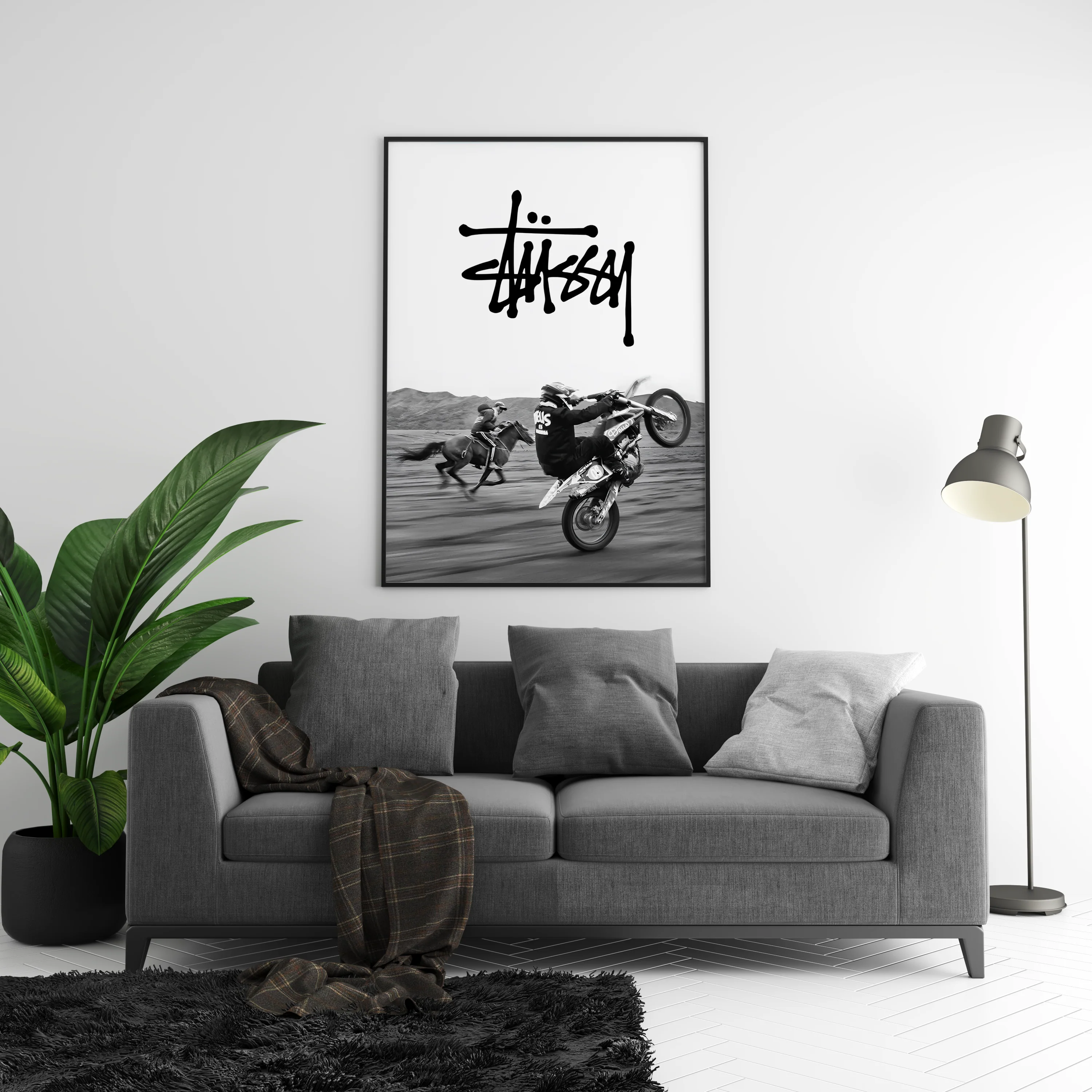 Stussy Motorbike Poster - Image 4