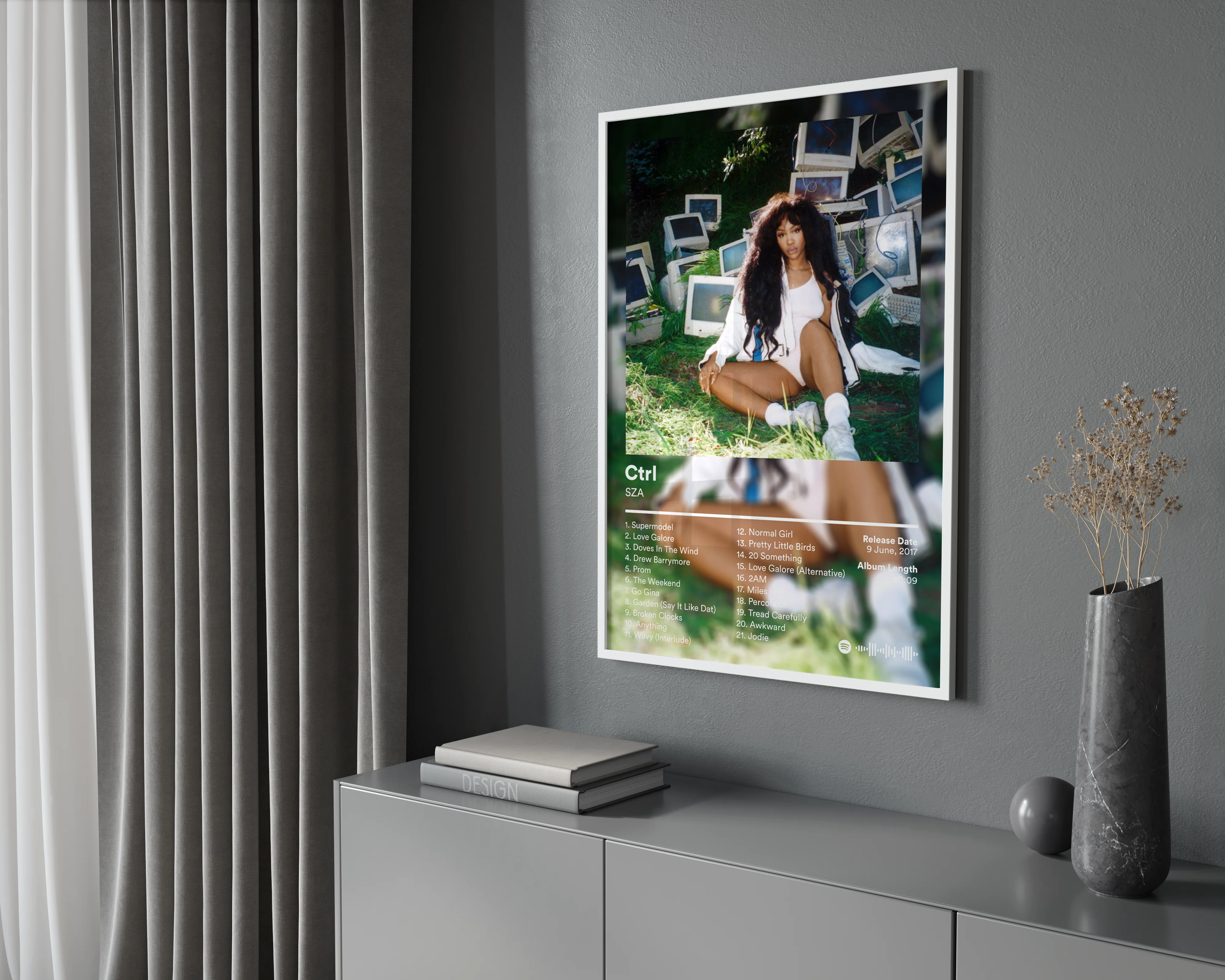 SZA 'Ctrl' Album Poster - Image 2