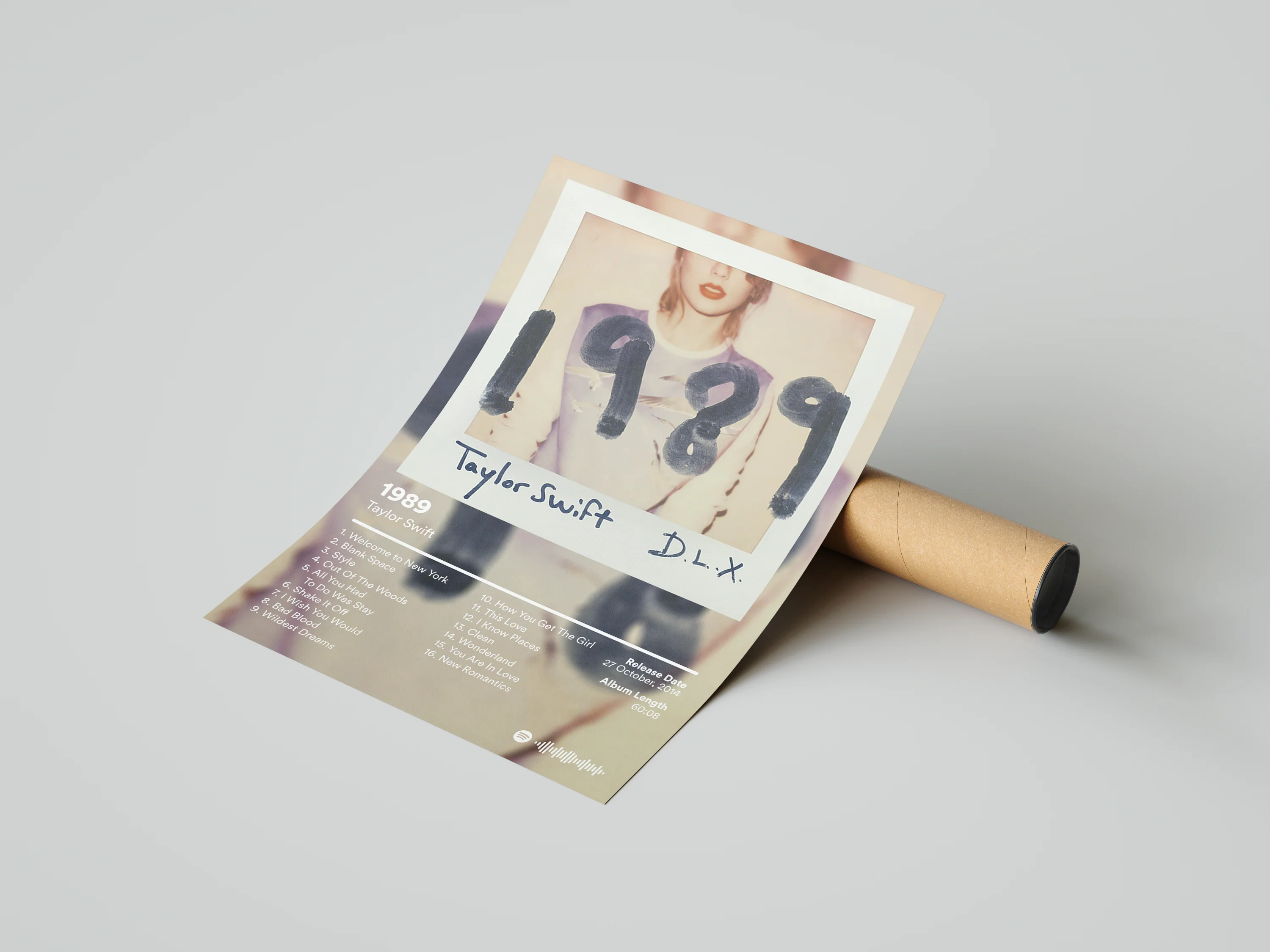 Taylor Swift '1989' Album Poster - Image 4