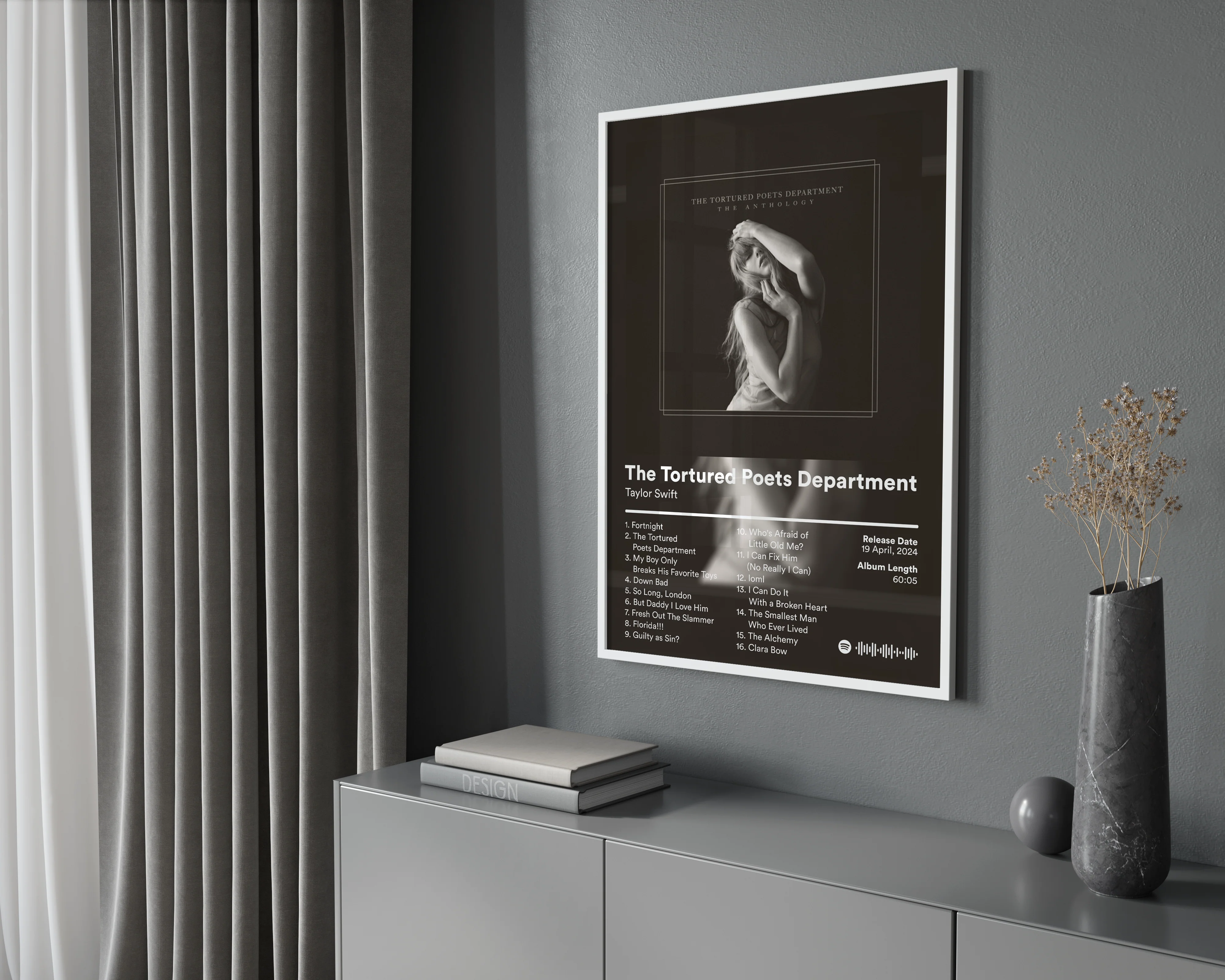 Taylor Swift 'The Tortured Poets Department' Album Poster - Image 2