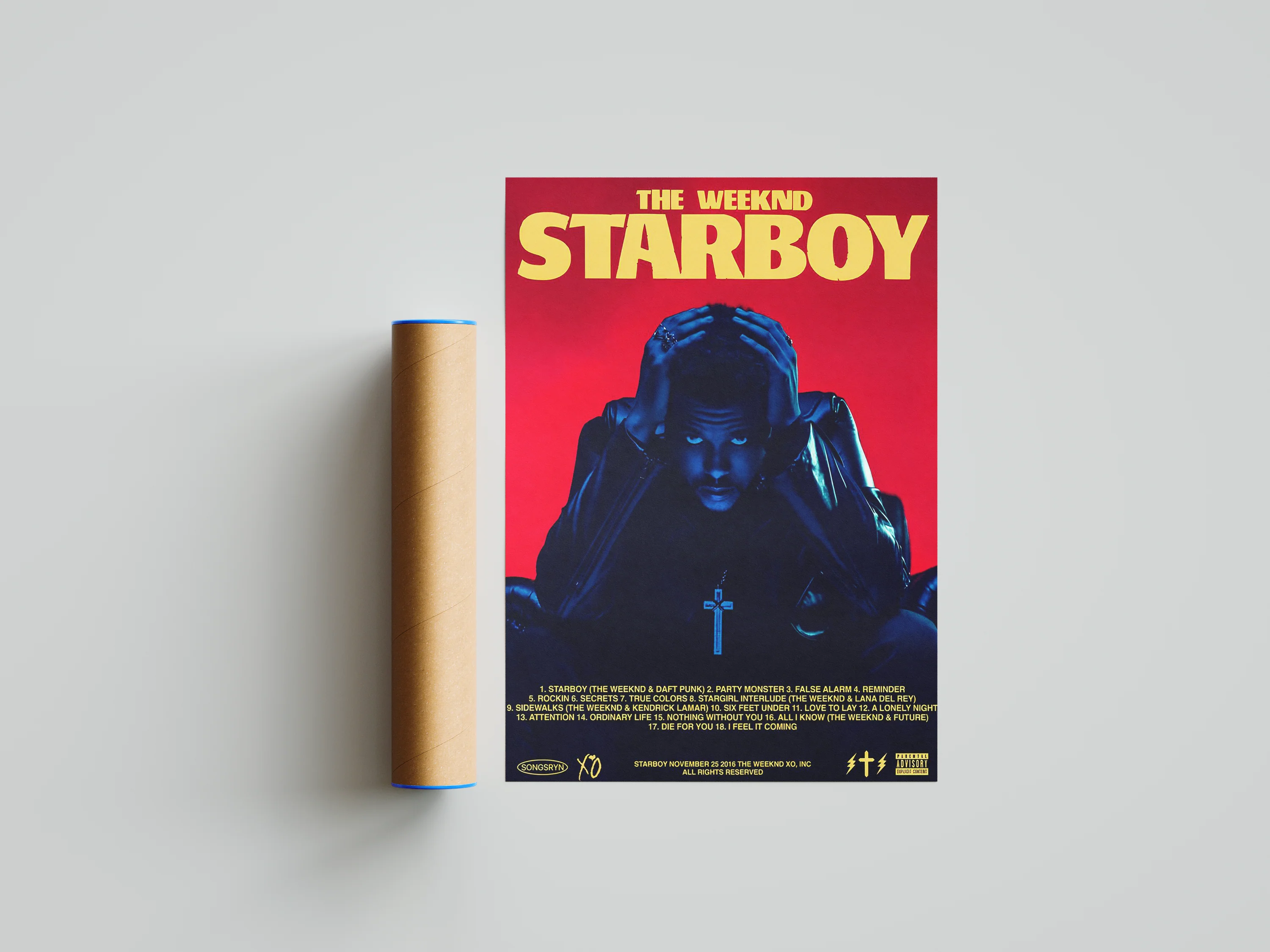 The Weeknd 'Starboy' Poster - Image 6