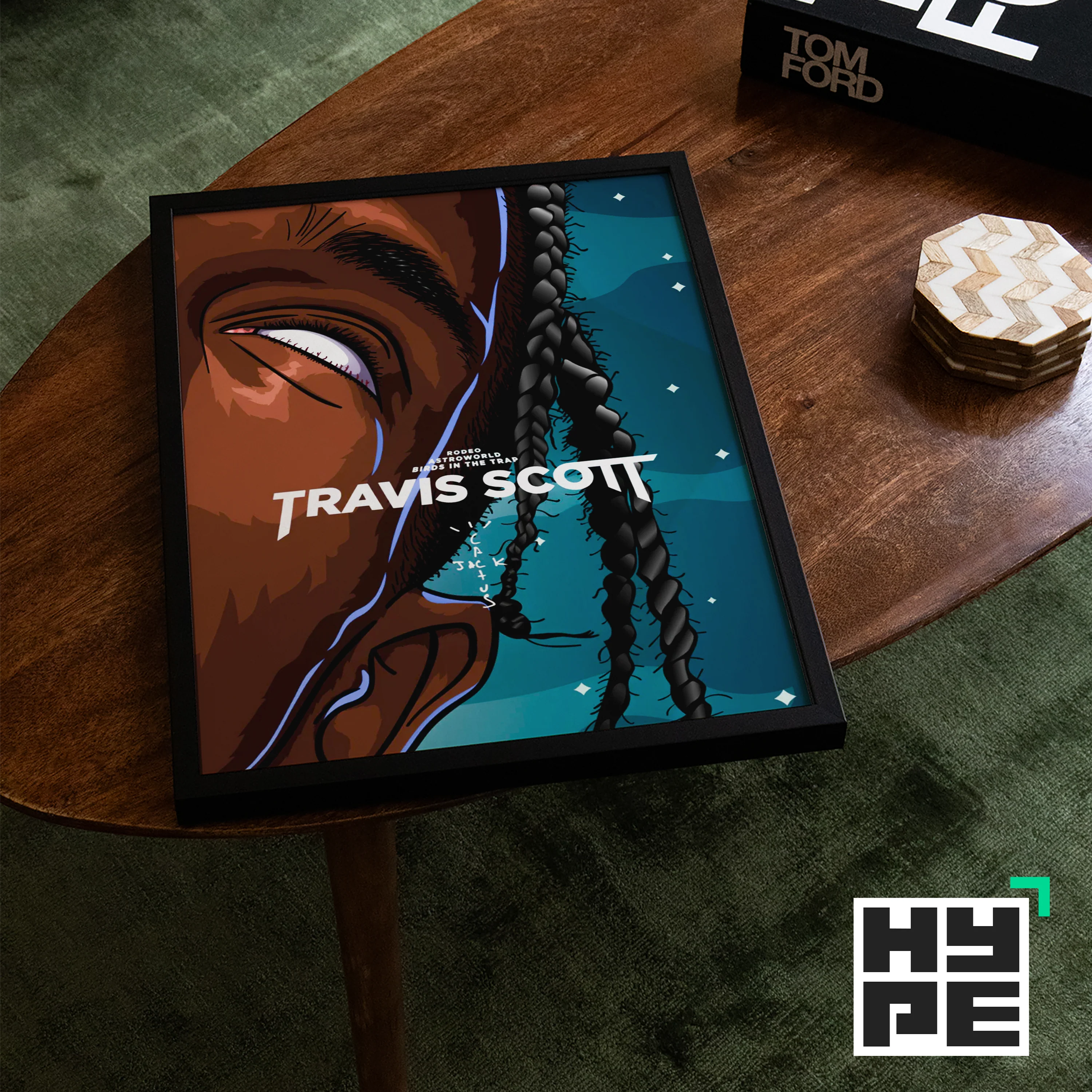 Travis Scott Art Poster - Image 4