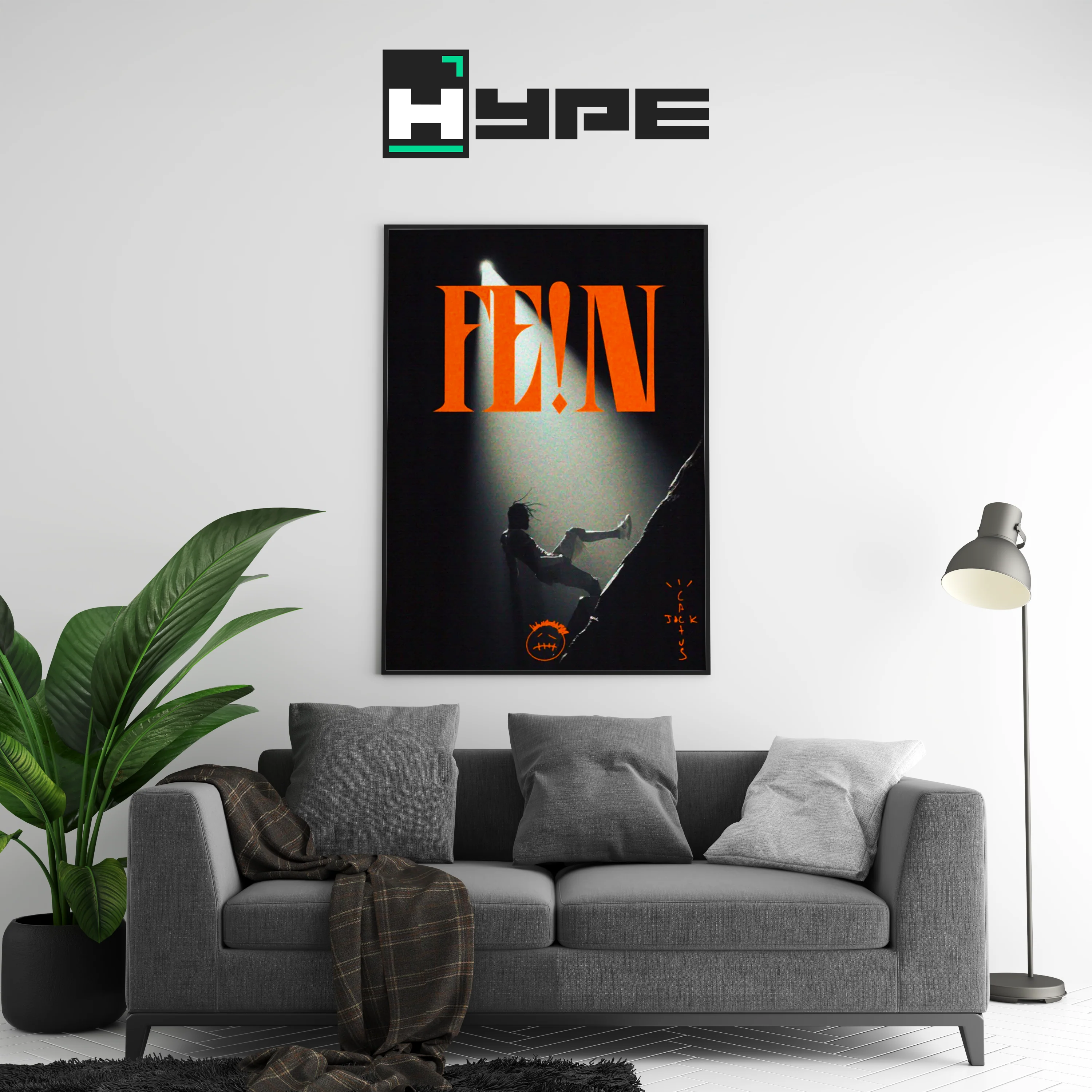 Travis Scott Fein Poster - Image 2