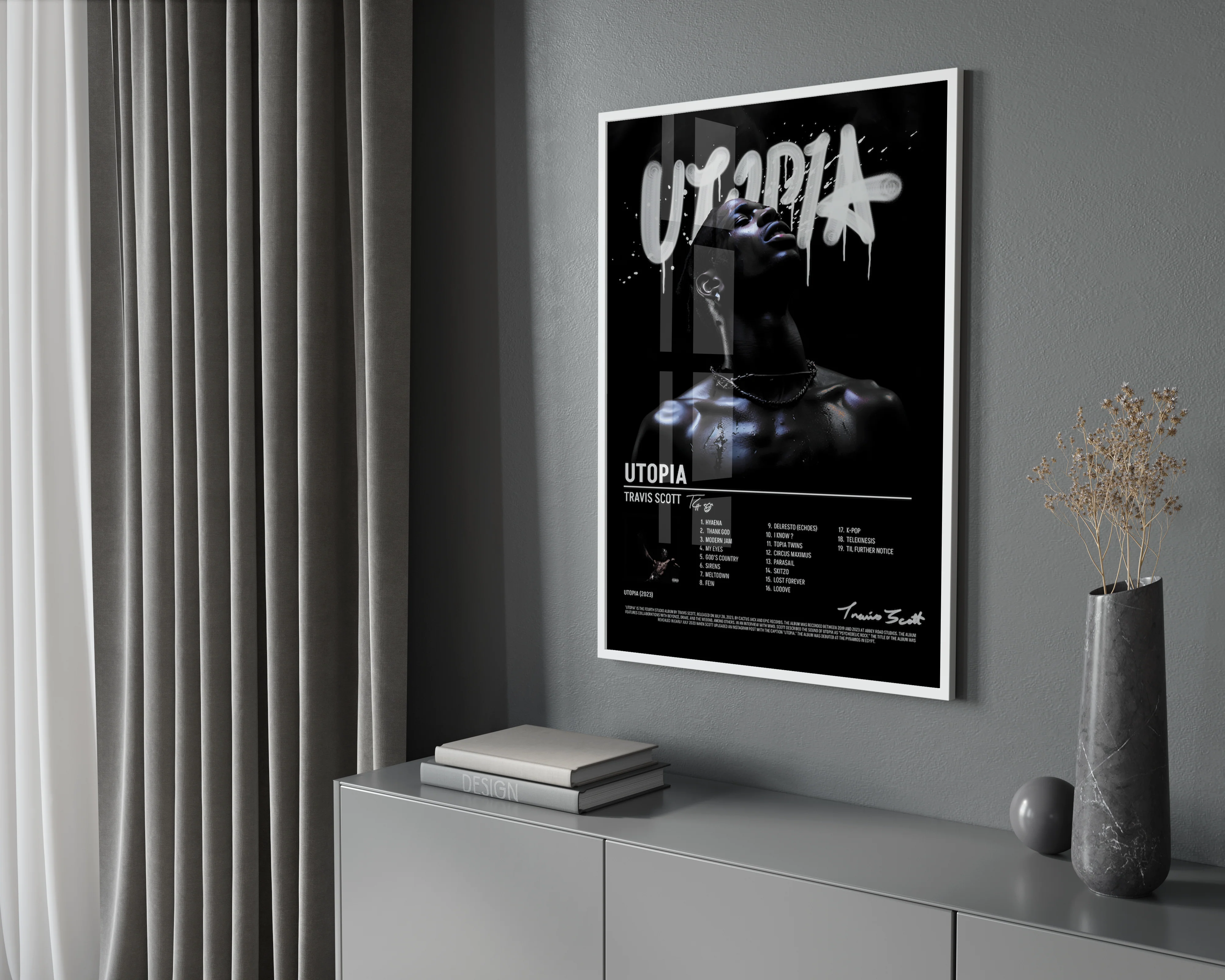 Travis Scott 'Utopia' Album Poster - Image 2