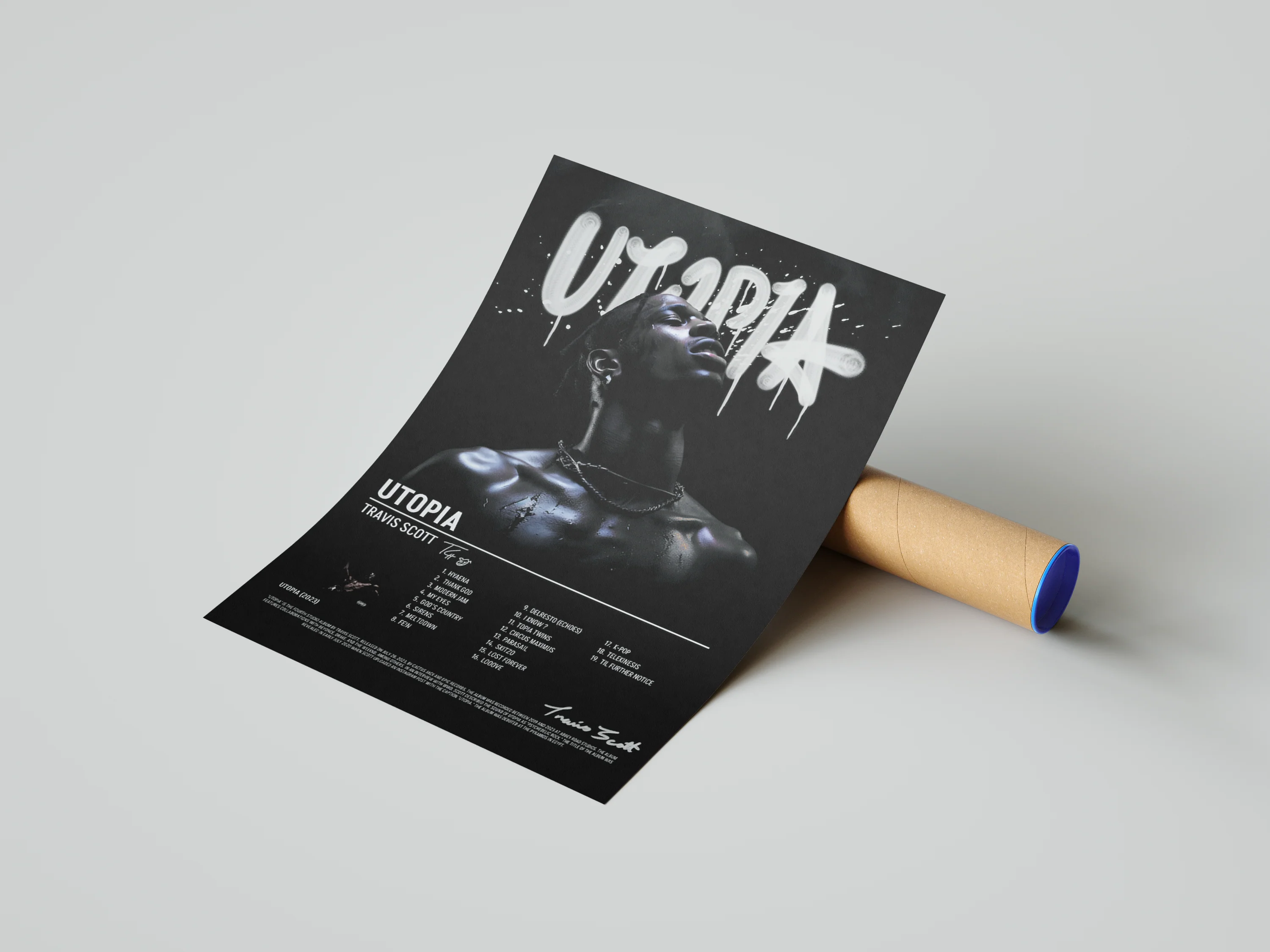 Travis Scott 'Utopia' Album Poster - Image 3