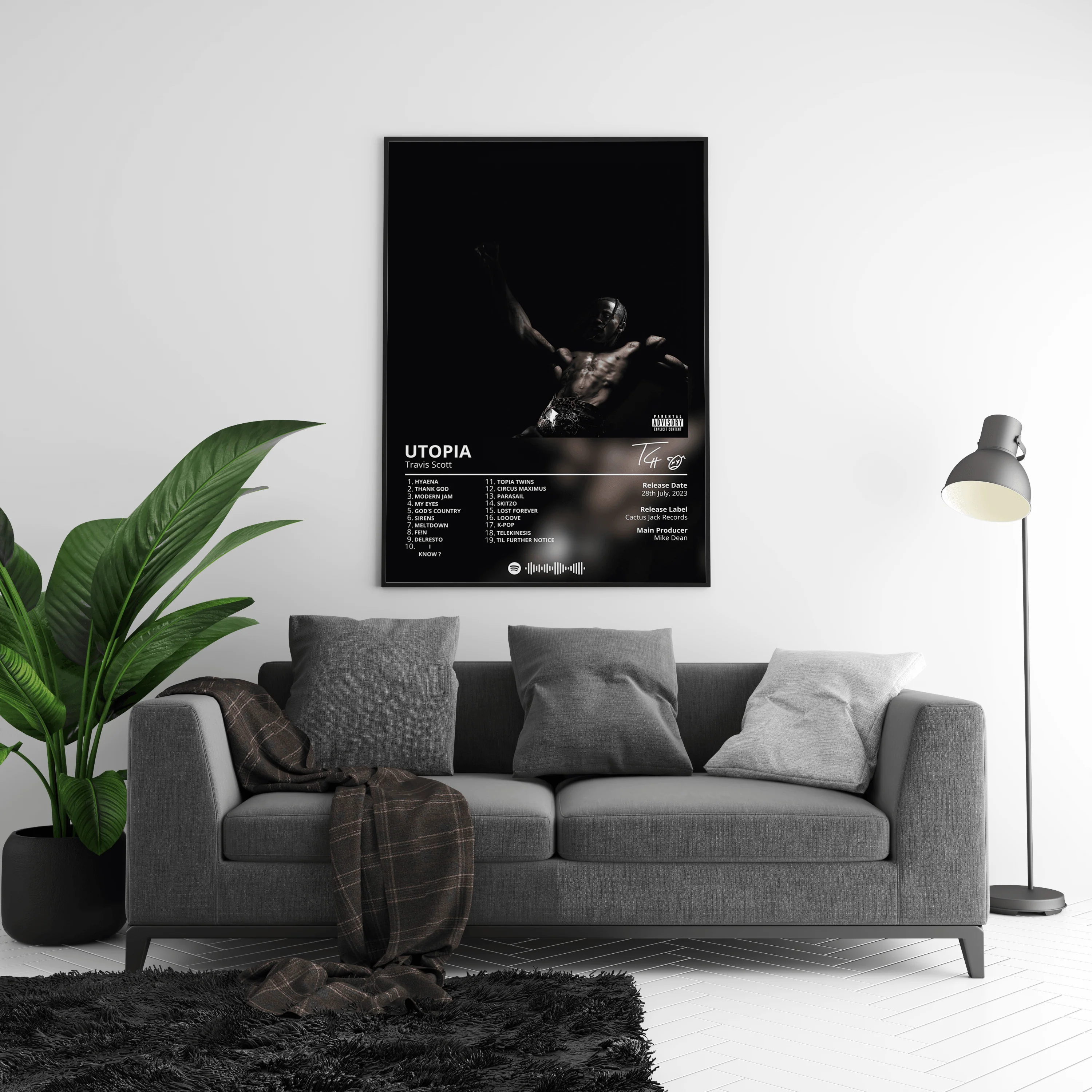 Travis Scott 'Utopia' Album Poster - Image 4