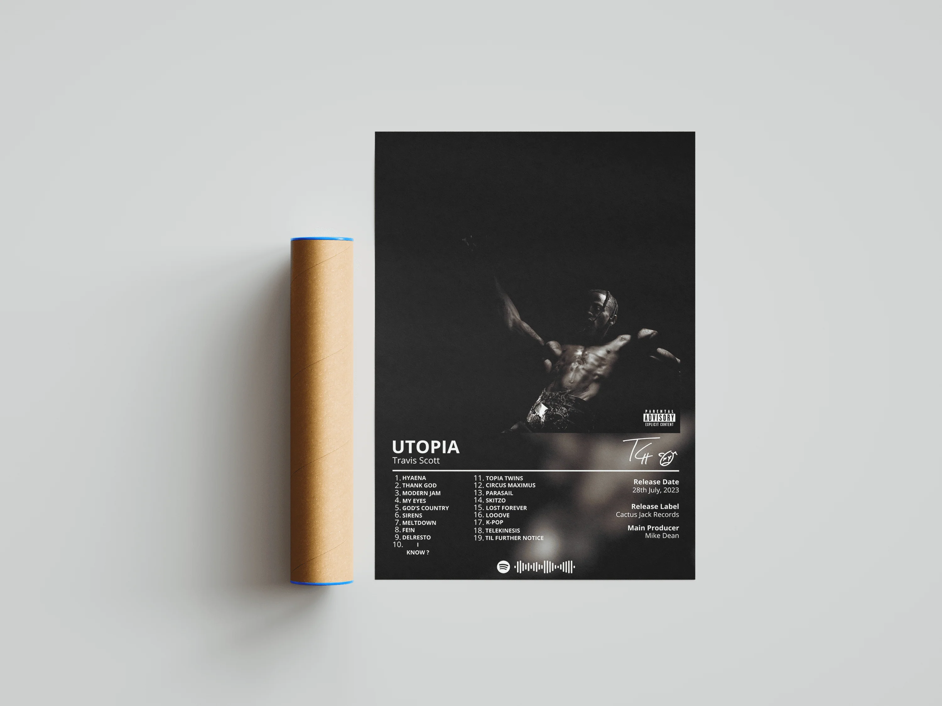 Travis Scott 'Utopia' Album Poster - Image 5