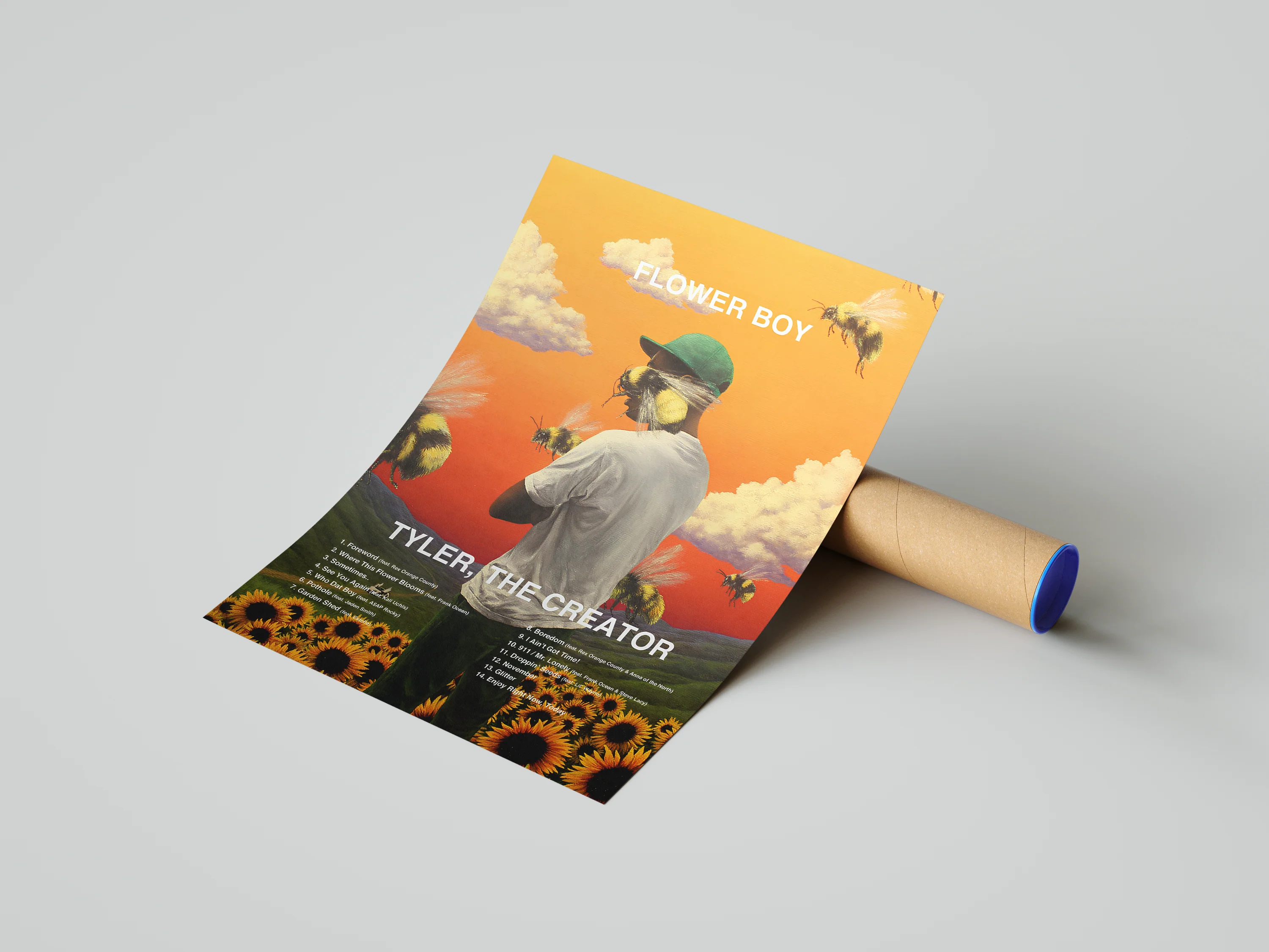 Tyler The Creator 'Flower Boy' Poster - Image 3