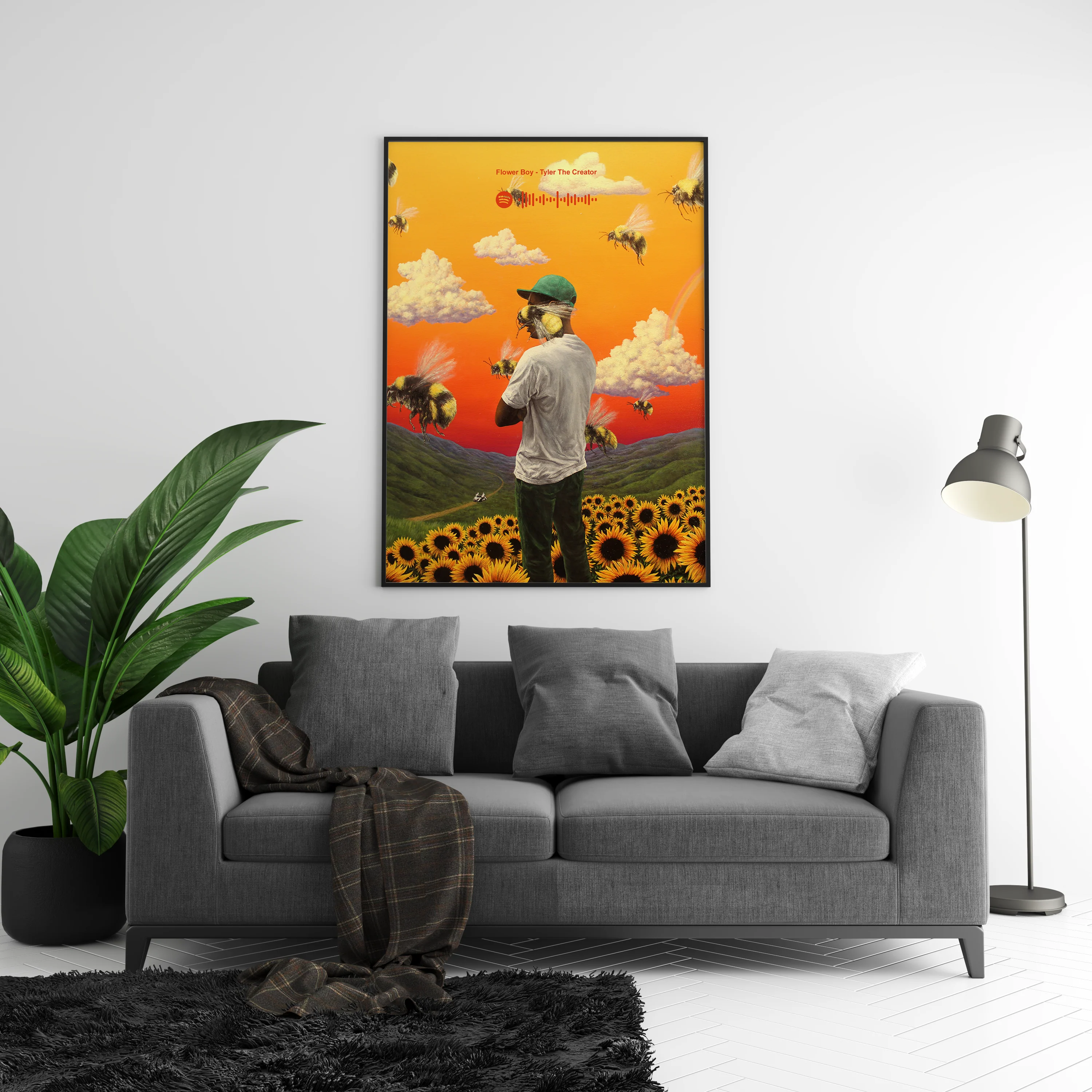 Tyler The Creator 'Flower Boy' Spotify Poster - Image 5