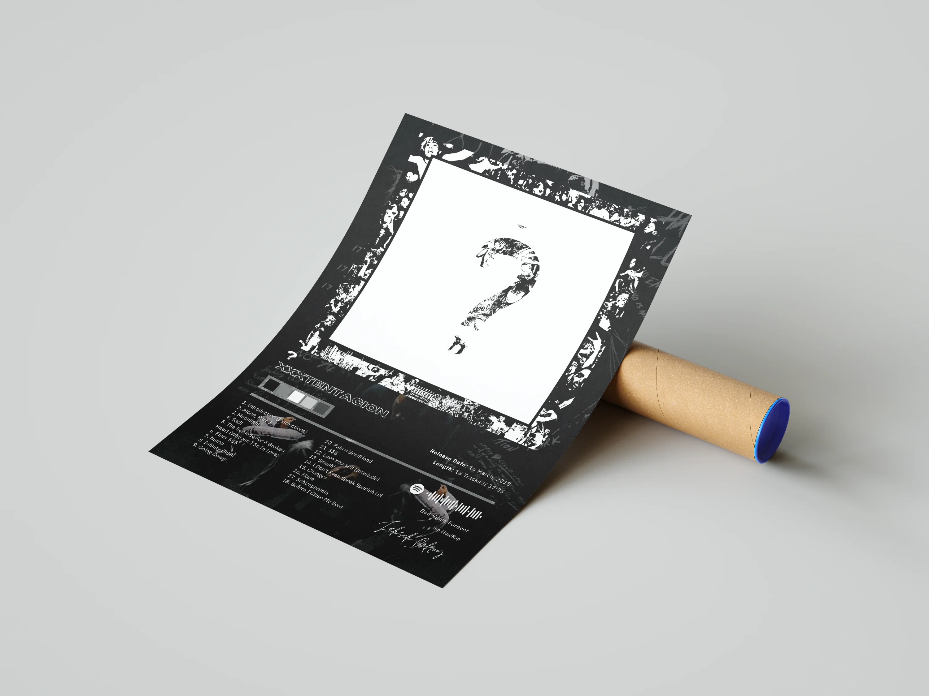 XXXTENTACION '?' Album Poster - Image 3