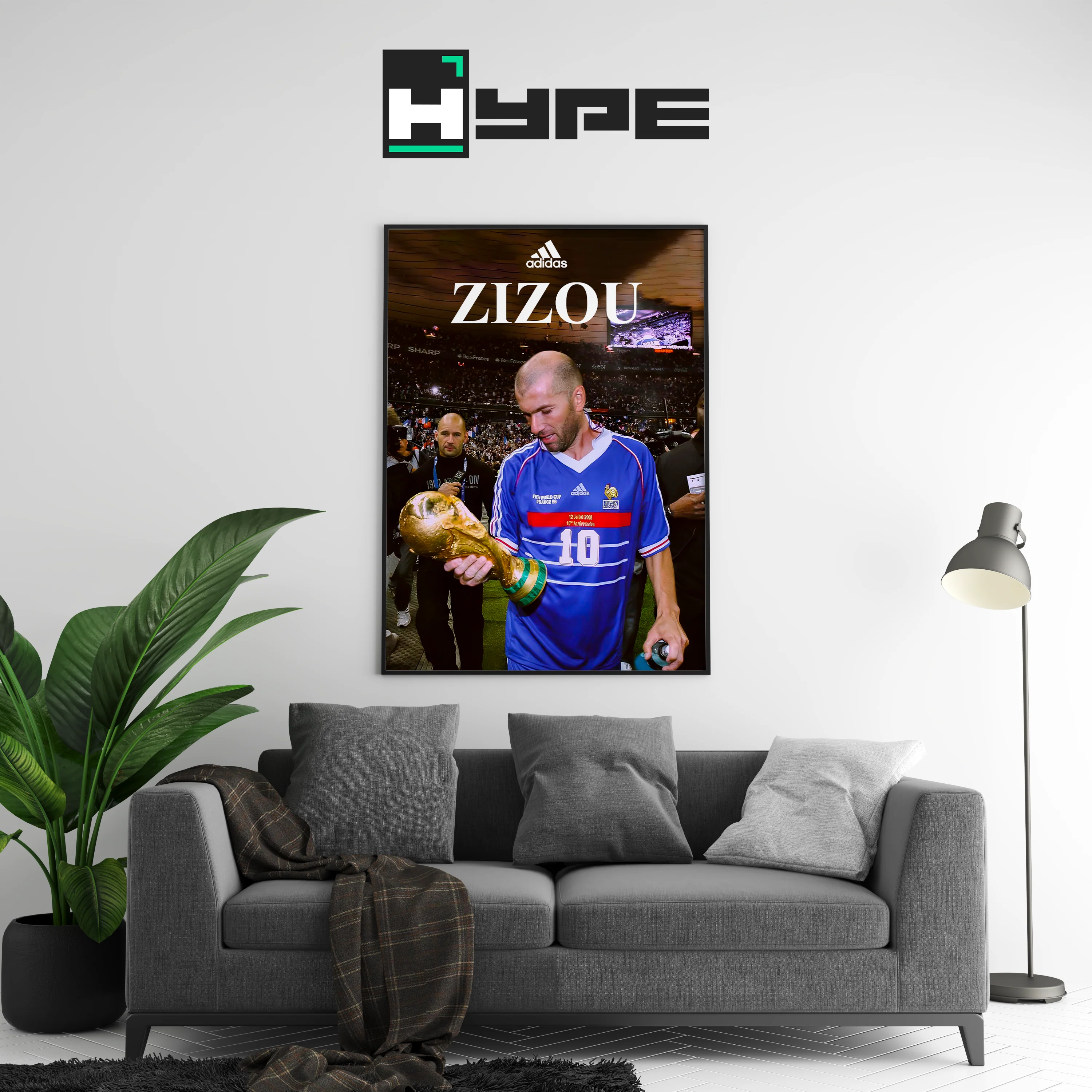 Zizou World Cup Poster - Image 2